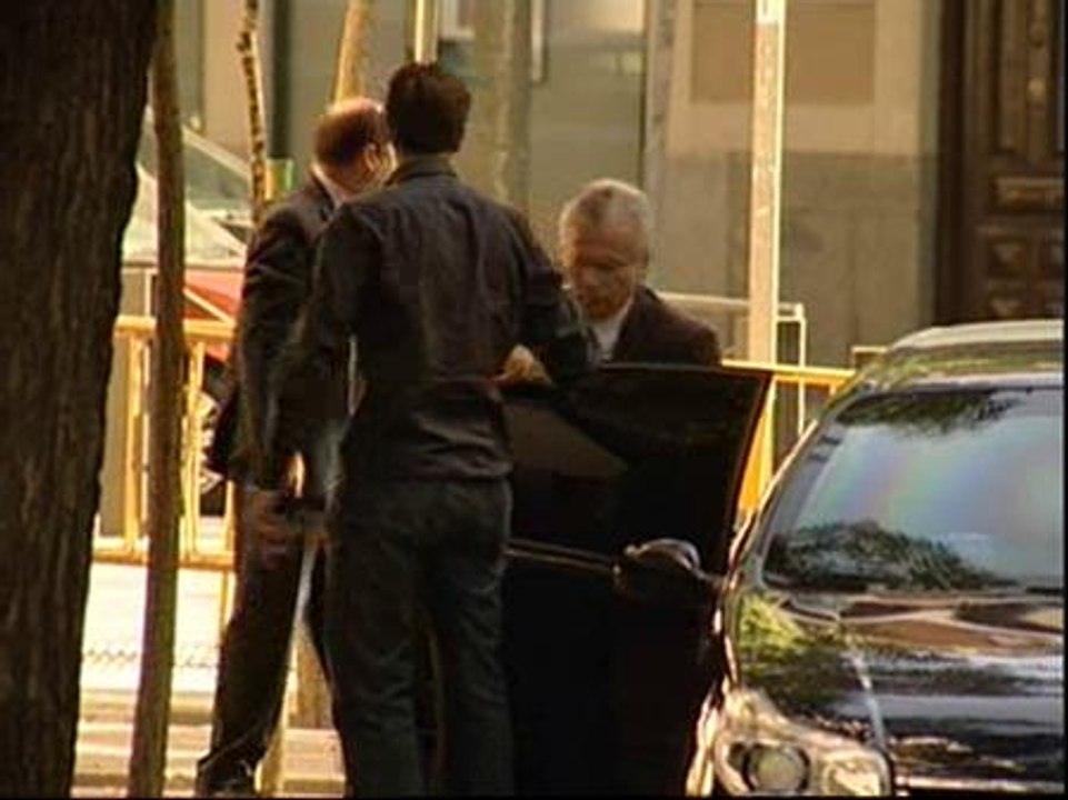 Los detenidos del 'comando Vizcaya' de ETA llegan a la Audiencia