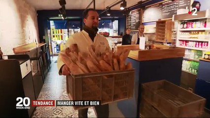 Alimentation : la tendance du manger vite et bien