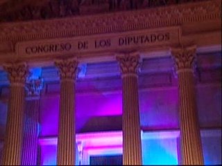 Concierto de jazz a las puertas del Congreso en la Noche en Blanco