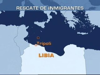 Download Video: Libia impide a un pesquero español desembarcar por haber recogido a 49 inmigrantes