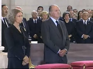 Funeral de Estado por las víctimas del accidente de Spanair