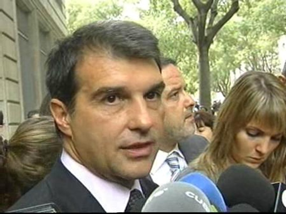 Pitos a Laporta en la Diada