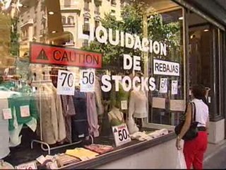 Continúan las rebajas por la crisis