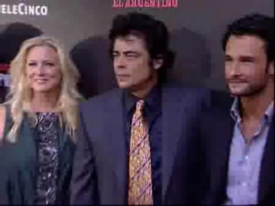 Benicio del Toro y Steven Soderbergh acuden al preestreno en Madrid de "Che, el argentino"