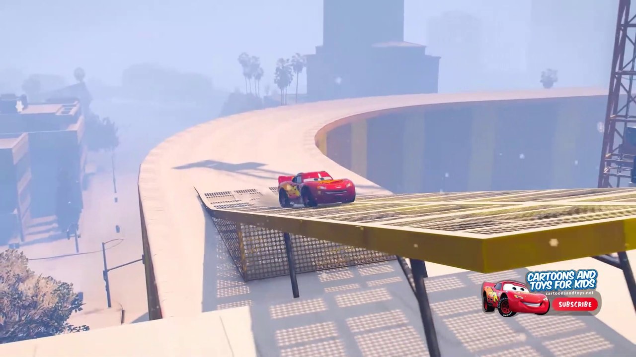 Cars 3 Lightning Mcqueen vs Cruz Ramirez Ice Parkour Best Lap Cars 3 Challenge