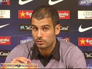 Guardiola: "Mis jugadores son muy buenos"