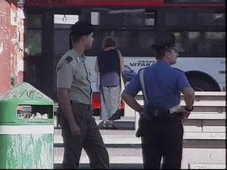 El Ejército patrulla por las calles de Italia para combatir el delito