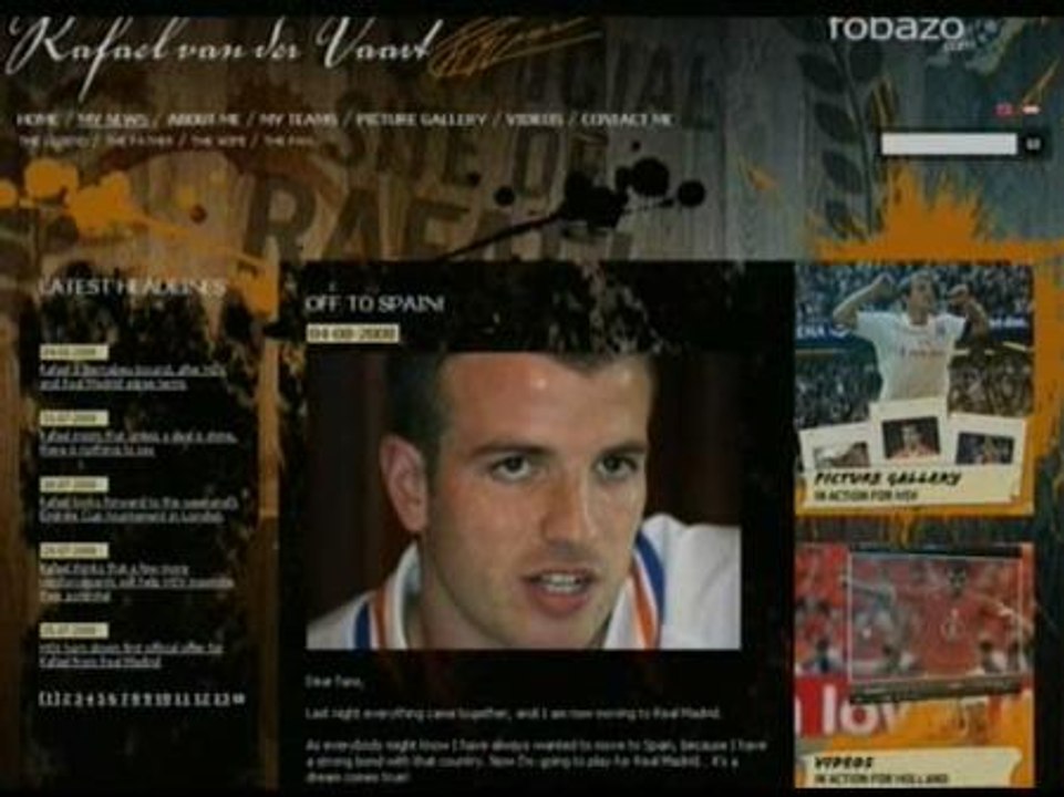 Van der Vaart confirma su fichaje por el Real Madrid