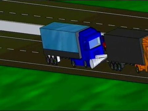 Diseñan un sistema que ayuda a los conductores de camiones y autobuses a mantener la distancia de seguridad