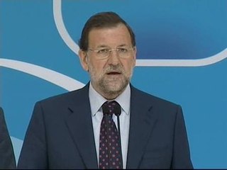 Rajoy ofrece su apoyo "incondicional" al gobierno si su objetivo es la derrota de los terroristas