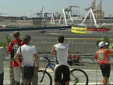 Valencia pone a prueba su circuito