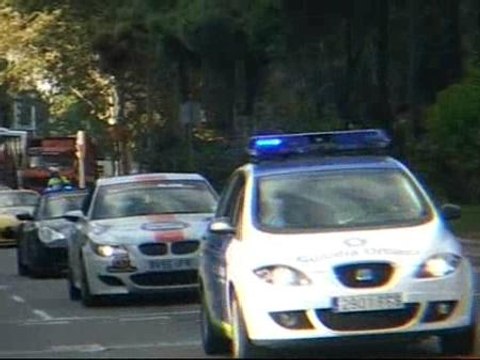Los Mossos interceptan a varios conductores británicos que competían por las carreteras catalanas