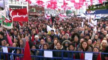 Başkan Şükrü Genç’e Sarıyer mitinginde sevgi seli