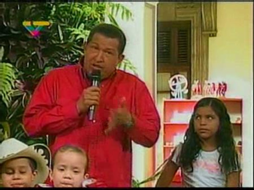 Chávez bromea ante su próximo encuentro con el Rey