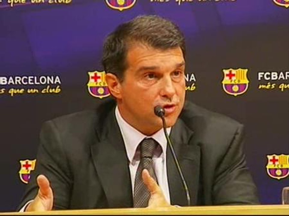 Laporta pone su cargo en manos de la asamblea de compromisarios