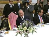 Cena de gala entre los Reyes de España y de Arabia Saudí