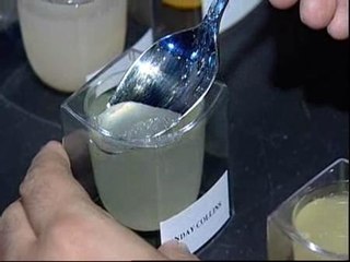 Cócteles sólidos para tomar con cuchara