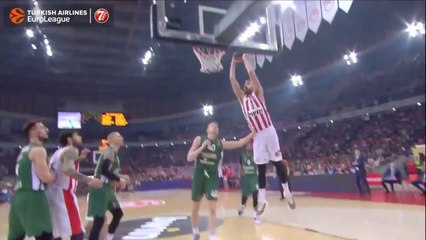 Nikola Milutinov THUNDEROUS Dunk!