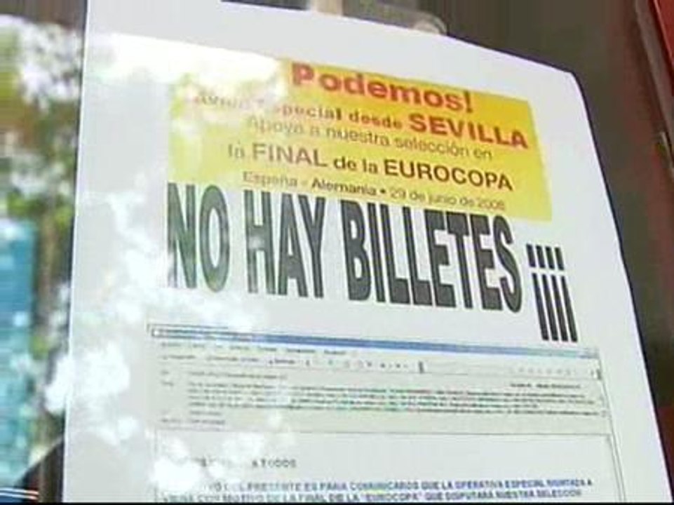 Las agencias de viajes agotan sus viajes para la Eurocopa