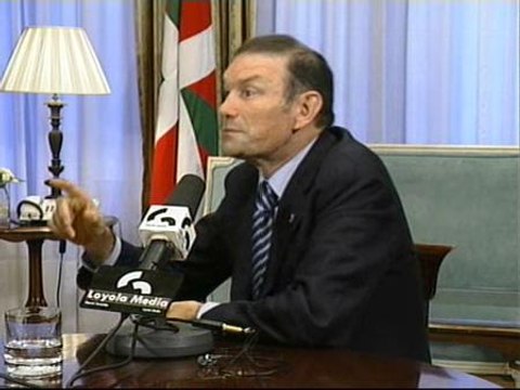 Ibarretxe: Espero que la selección vasca juegue una fase final de la Eurocopa