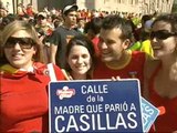 Mostoles le da la medalla de oro de la ciudad a Casillas