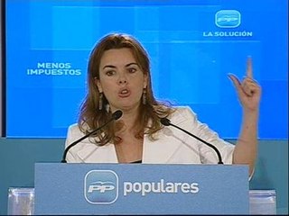 Sáenz de Santamaría predice que Zapatero no agotará la legislatura