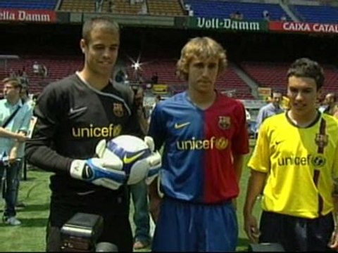 El Barça presenta su equipación para la próxima temporada