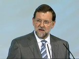 Rajoy clausura el Congreso del PP pidiendo ánimos para la selección española