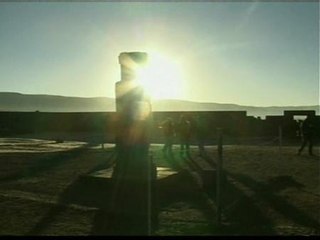 &#039;Retorno del sol&#039; en las ruinas de Tiahuanaco