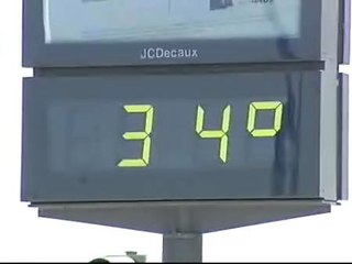 Subida general de las temperaturas en España