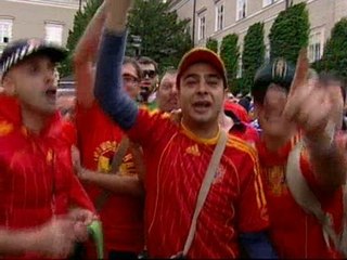 La afición española en Austria es optimista