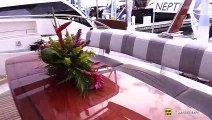 2019 Neptunus 650 Express Luxury Yacht - Deck Interior Walkaround 2018 Fort Lauderdale Boat Show