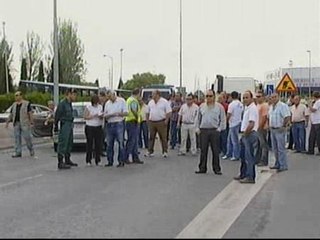 Detenido el conductor de la furgoneta que atropelló a un piquete