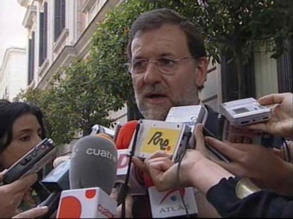 Rajoy, "muy contento" con la aprobación del endurecimiento de penas contra pederastas