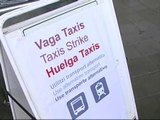 Comienza la huelga de taxistas en Catalunya