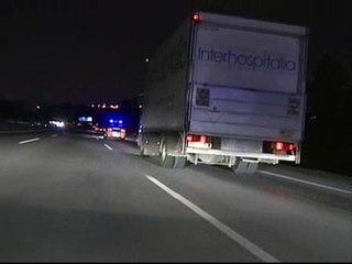 Relativo restablecimiento de las carreteras españolas en el cuarto día de huelga