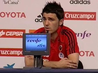 Villa: "Hice dos goles beneficiándome del trabajo de Torres"