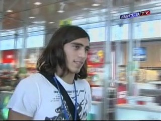 Martín Cáceres ya está en Barcelona