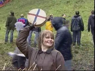 Colina abajo a por el queso