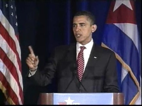 Obama promete cambios en la política hacia Cuba