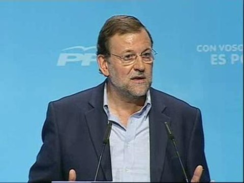 Rajoy afirma que lo único que hay que decir a Ibarretxe es que cumpla la ley
