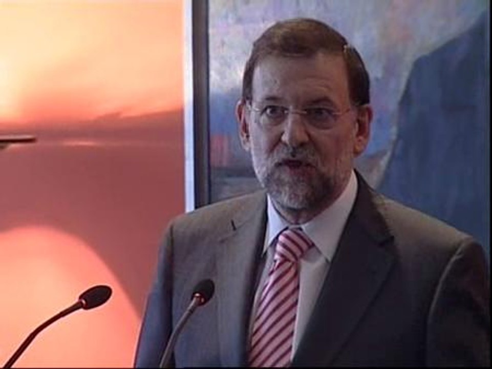 Rajoy dice a los que tienen "dudas" e "incertidumbres" que no les "va a fallar"