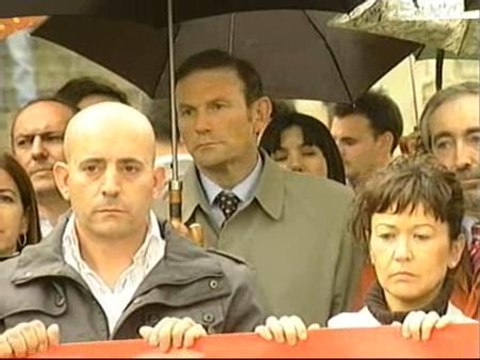 Líderes y ciudadanos, unidos contra ETA en Vitoria