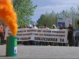 Unos 500 armadores denuncian su situación en Santiago de Compostela