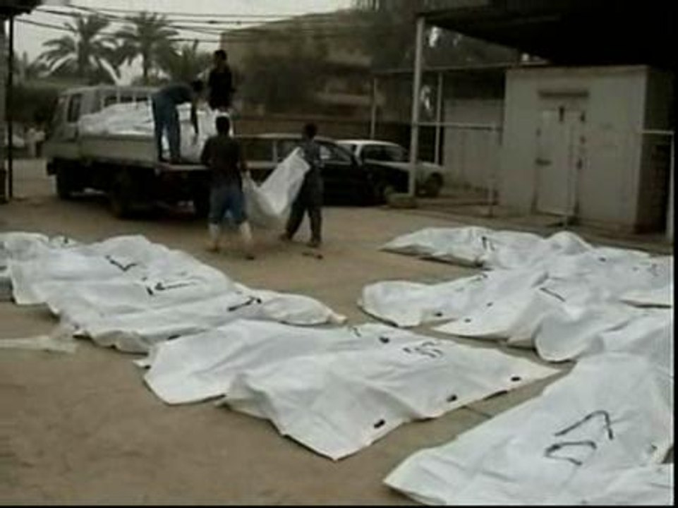 El gobierno iraquí entierra 50 cuerpos sin identificar en una fosa común en Baquba