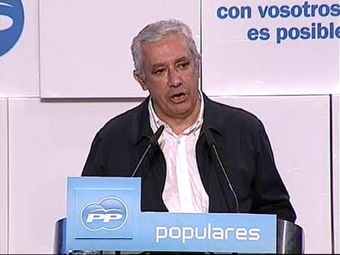 Arenas ataca a Zapatero por la política de agua