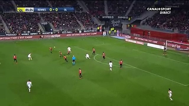 Rennes - OL : Résumé et but Martin Terrier (0-1)
