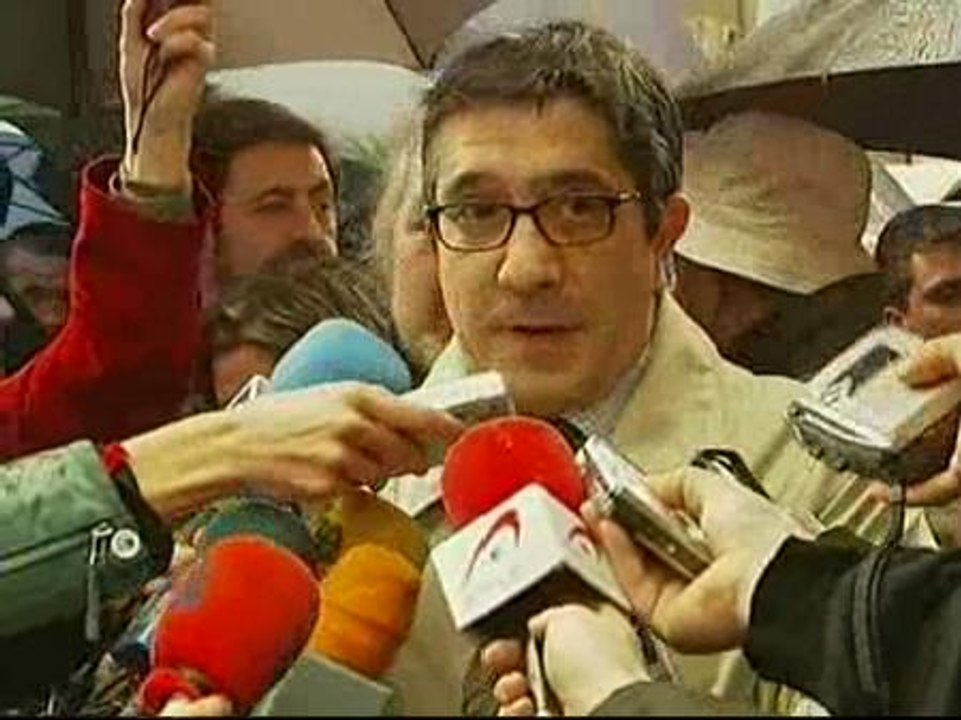 Patxi López: "La sociedad vasca se merece la actitud de unidad de las fuerzas políticas para combatir a ETA"