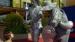 Concurso de estatuas humanas en el Tibidabo