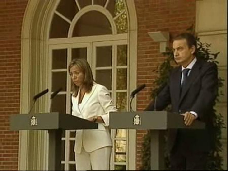 Carme Chacón, la primera ministra de Defensa de la historia de España